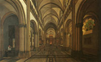 Gerrit Berckheyde Interior of the Münsterbasilika St. Martin, Bonn