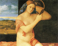 Giovanni Bellini Young Woman at her Toilette