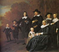 Jacob van Loo Portrait of Rutger van Weert, Maria Beels and their six children