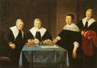 Jan de Bray Regents of the Leproos-, Pest, and Dolhuis in Haarlem