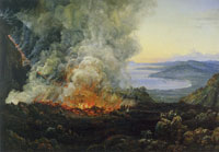 Johan Christian Dahl Vesuvius in eruption