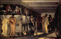 Lawrence Alma-Tadema Pheidias and the Frieze of the Parthenon, Athens
