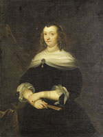 Jacob van Loo Portrait of Lucretia Boudaan