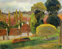 Paul Gauguin A Farm in Brittany