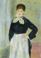 Pierre-Auguste Renoir A Waitress at Duval's Restaurant