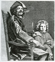 Michael Sweerts Man in an Armchair and a Boy