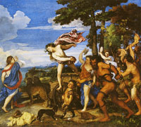 Titian Bacchus and Ariadne