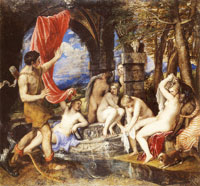 Titian Diana and Actaeon