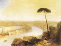 J.M.W. Turner View of Rome from the Aventine hill