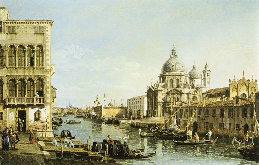 Bernardo Bellotto - The Entrance to the Grand Canal, Venice