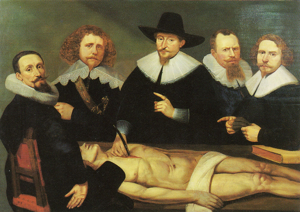 Christiaen Coevershoff - The Anatomy Lesson of Zacheus de Jager