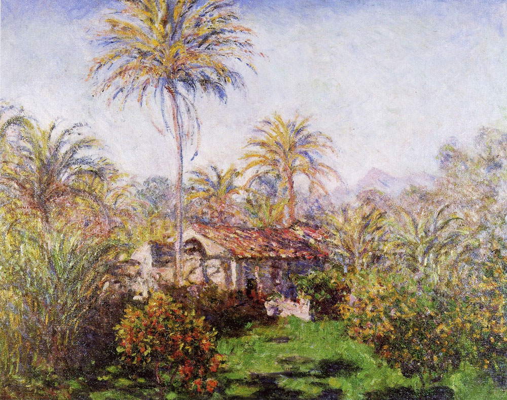 Claude Monet - Gardener's House at Bordighera