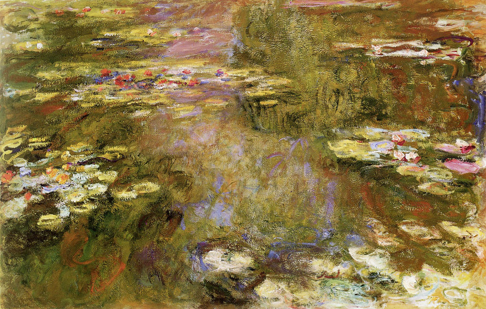 Claude Monet - Water lily pond