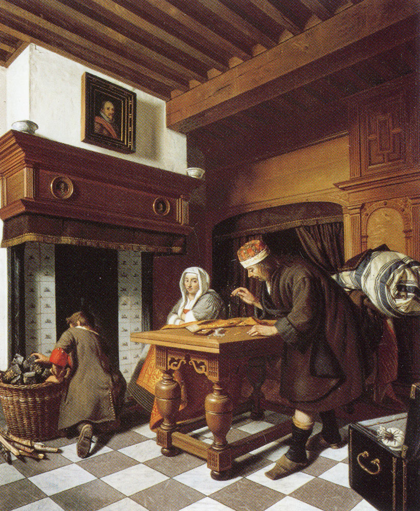 Cornelis de Man - Gold-Weigher
