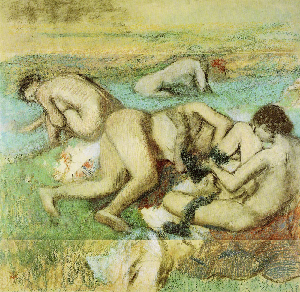 Edgar Degas - The bathers