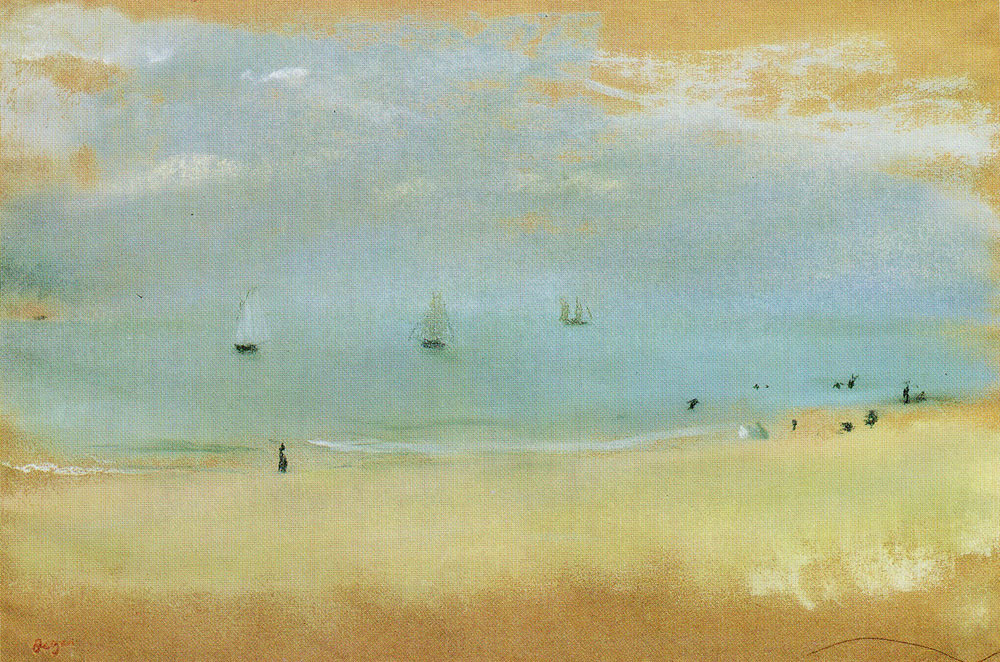 Edgar Degas - Beside the sea