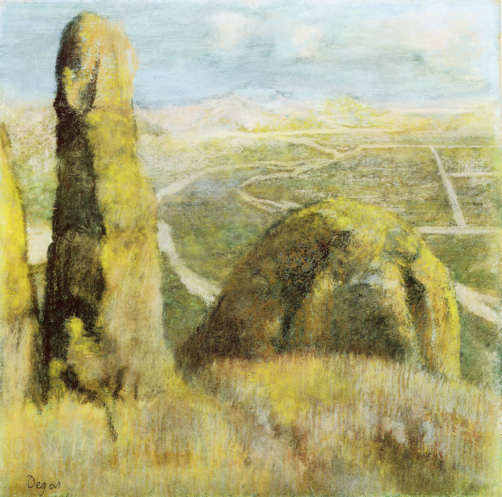 Edgar Degas - Landscape