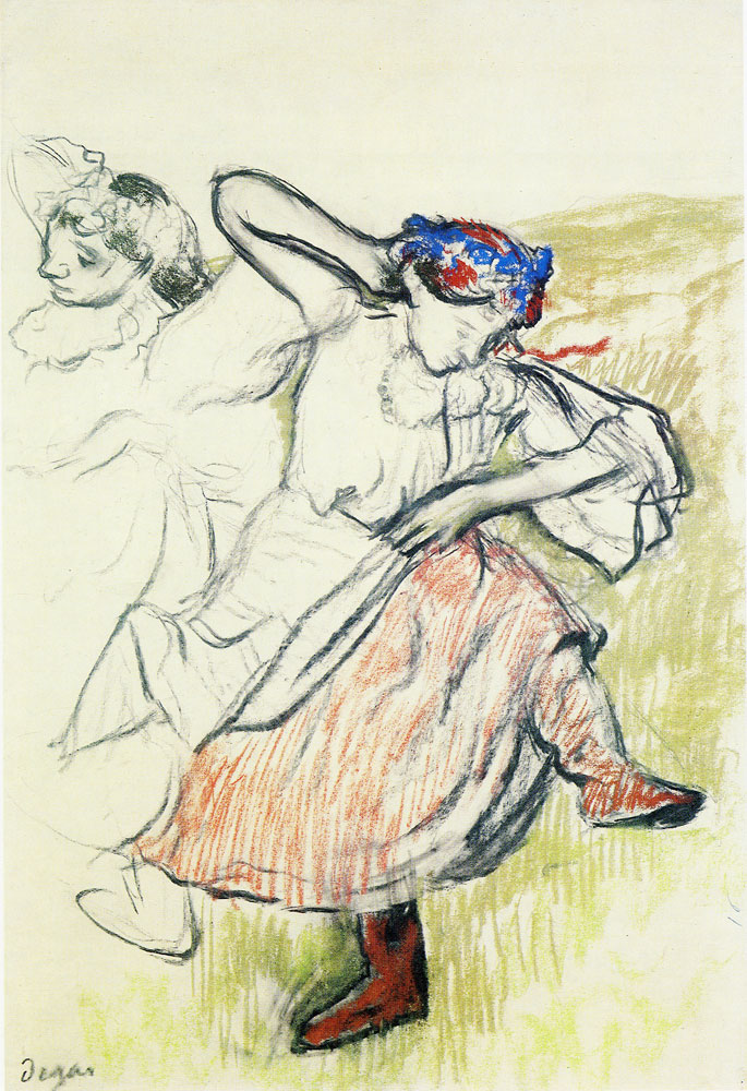 Edgar Degas - Russian dancers