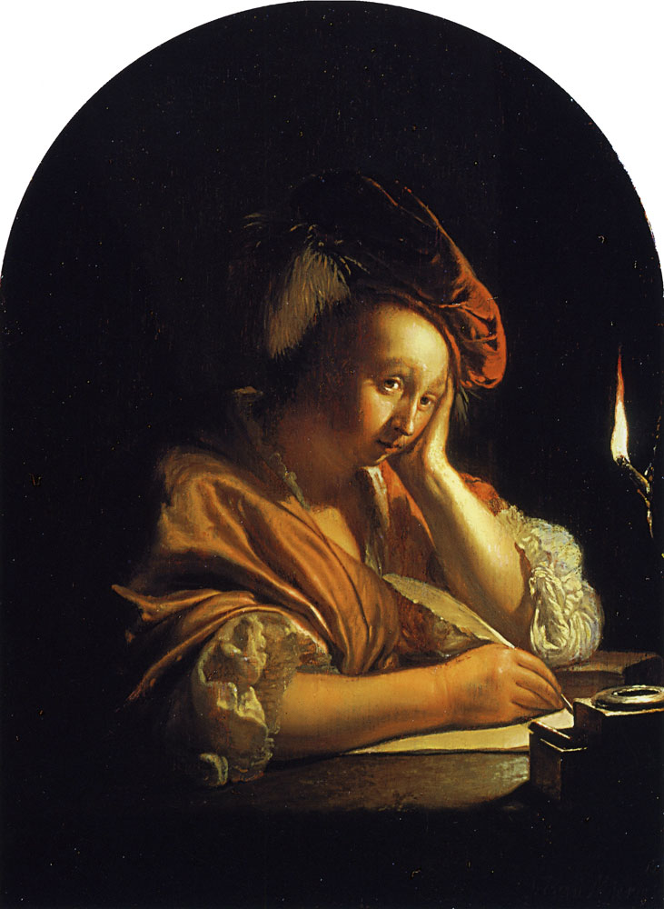 Frans van Mieris the Elder - The letter writer