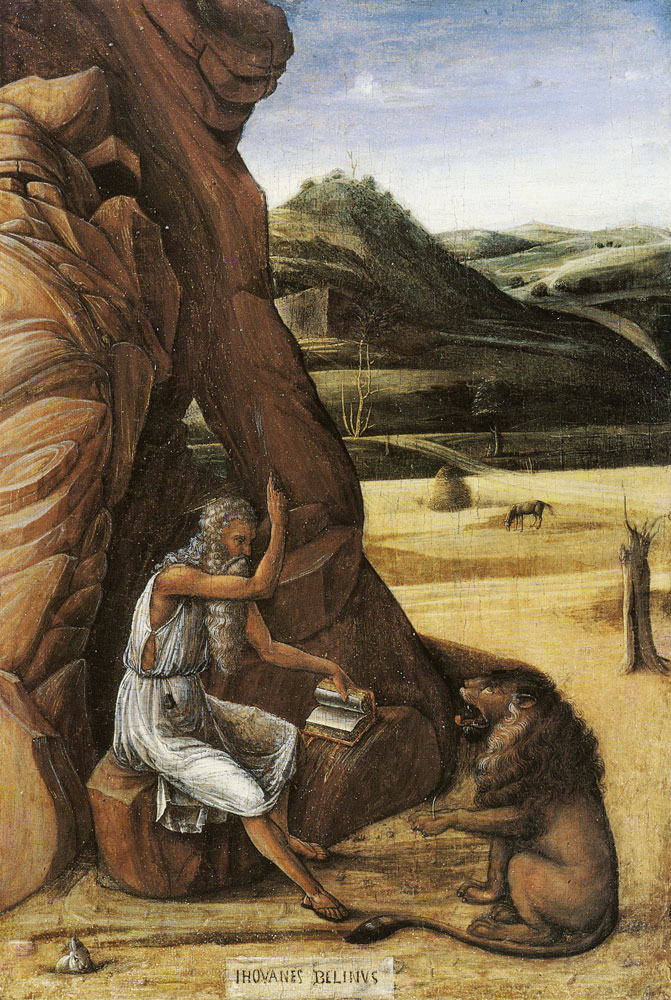 Giovanni Bellini - St. Jerome in the Desert