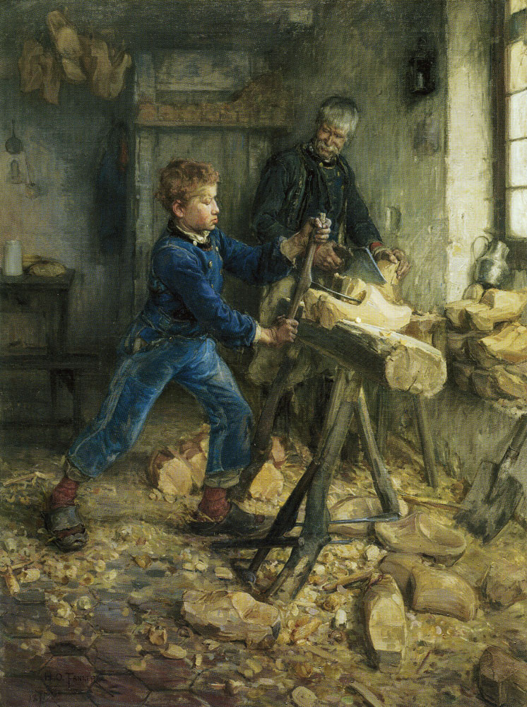 Henry Ossawa Tanner - The Young Sabot Maker