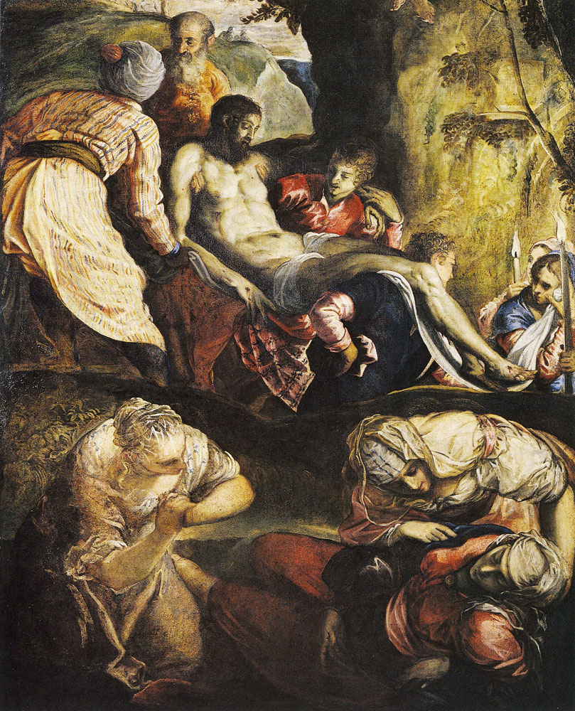 Jacopo Tintoretto - Christ Carried to the Tomb