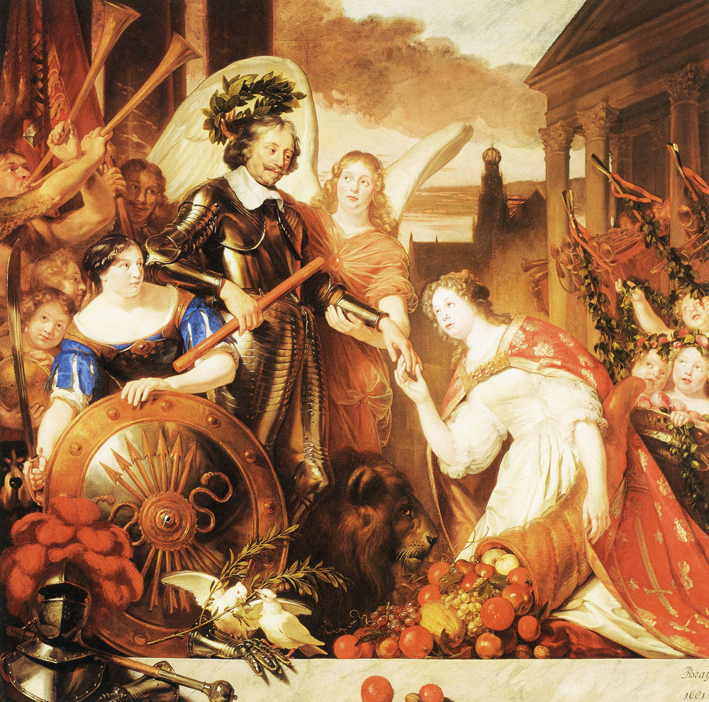 Jan de Bray - Allegory of Frederik Hendrik as a bringer of peace