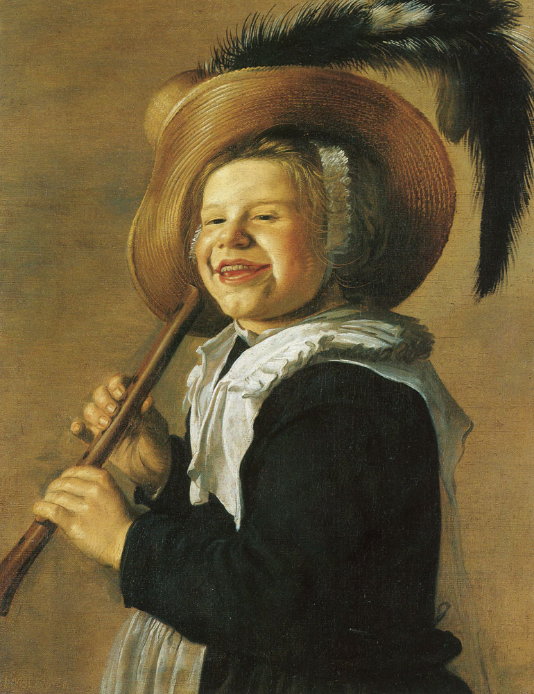 Jan Miense Molenaer - Girl with a Flute