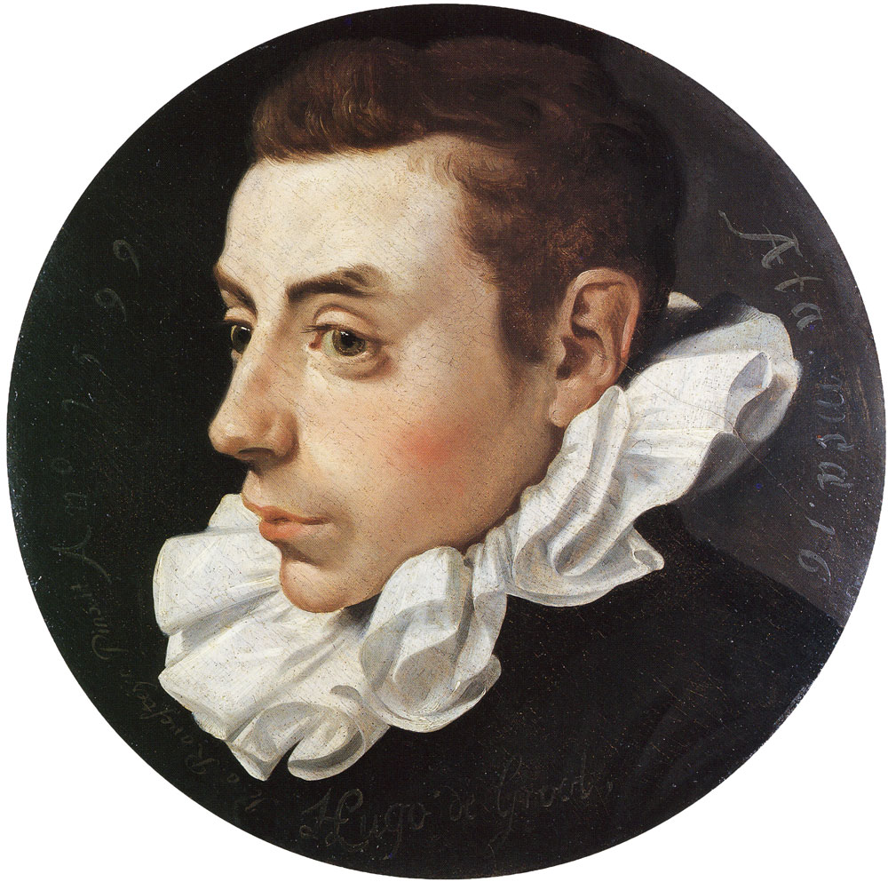 Jan van Ravesteyn - Portrait of Hugo Grotius