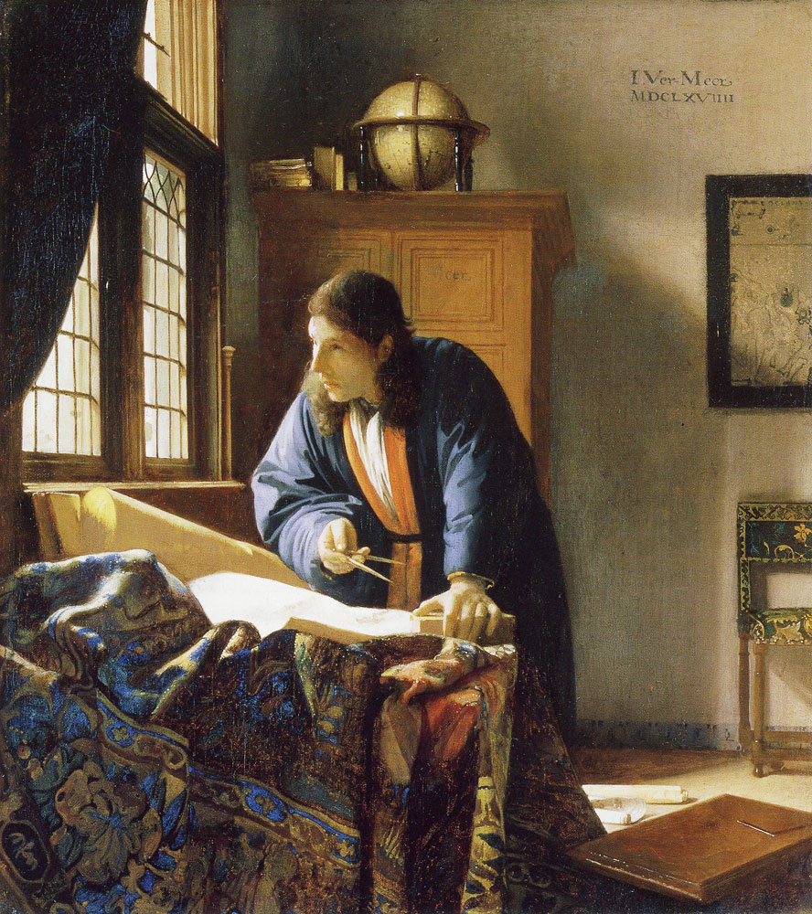 Johannes Vermeer - The Geographer