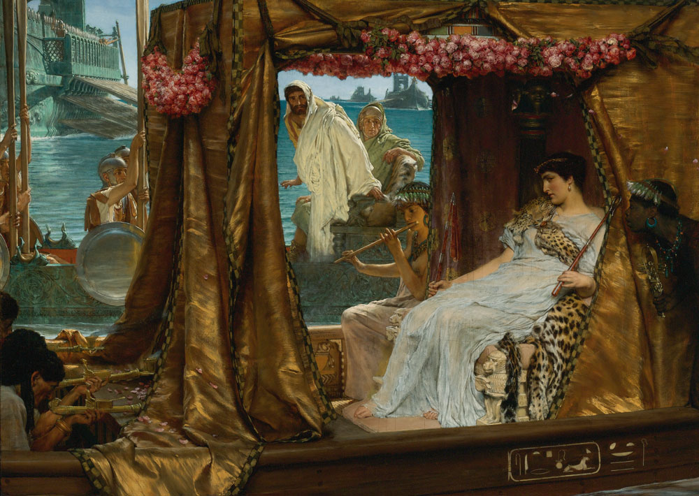 Lawrence Alma-Tadema - Antony and Cleopatra