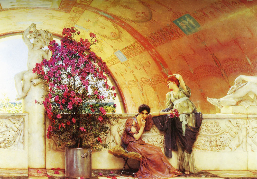 Lawrence Alma-Tadema - Unconscious rivals