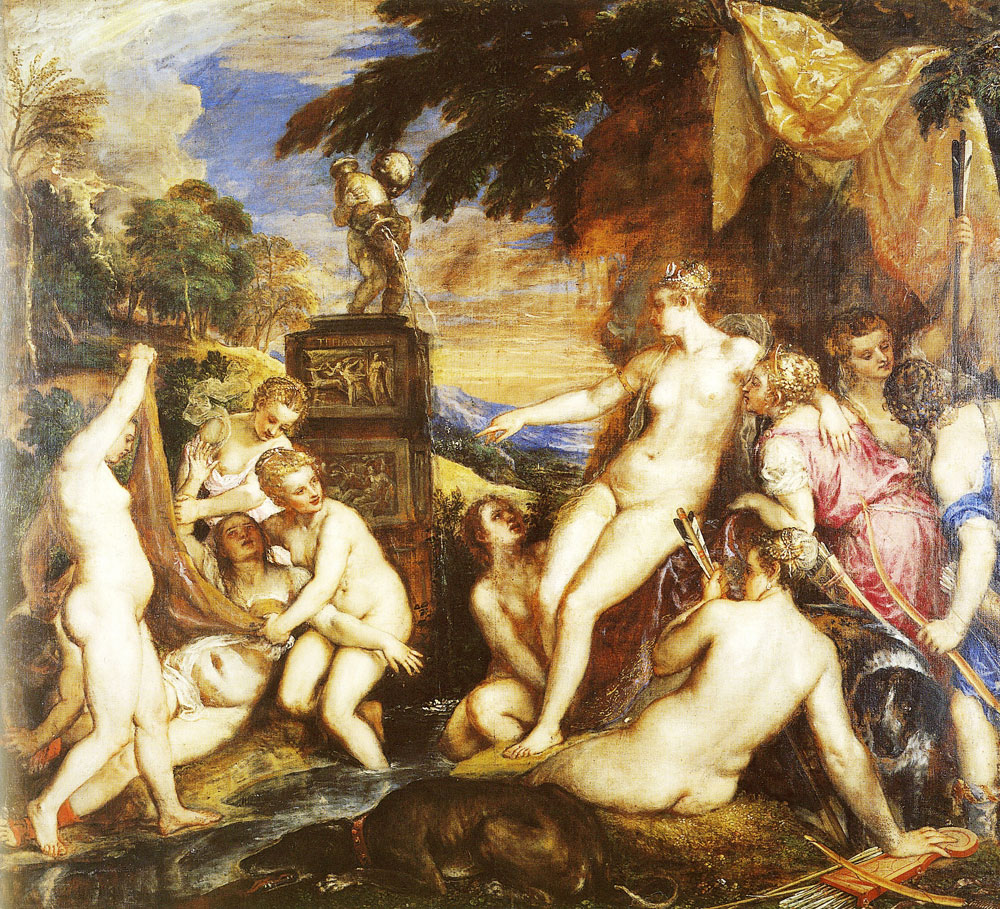 Titian - Diana and Callisto