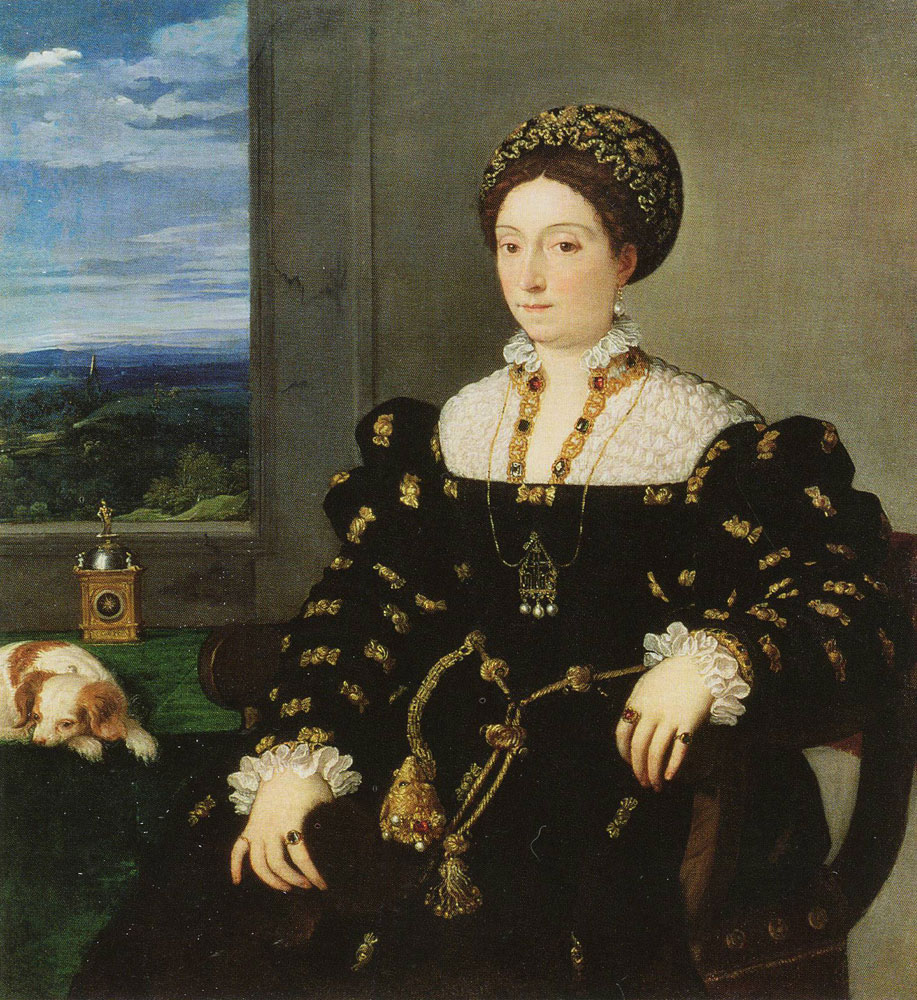 Titian - Eleonora Gonzaga, Duchess of Urbino