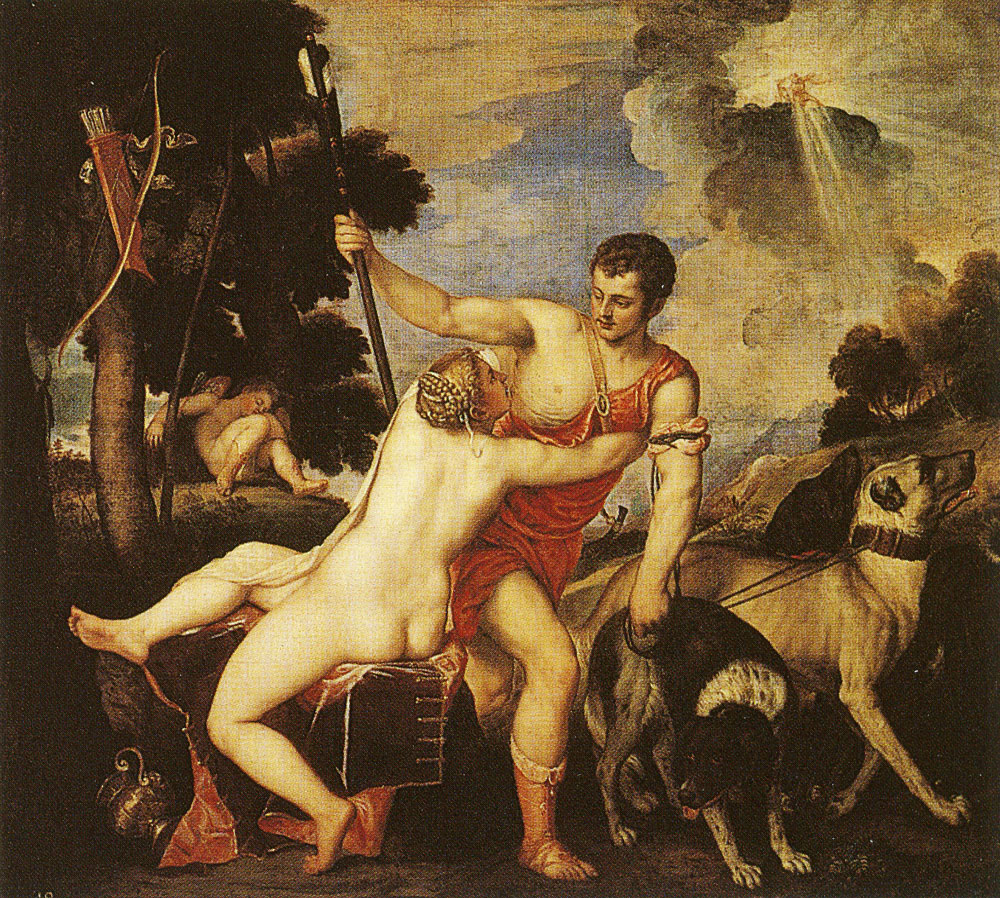Titian - Venus and Adonis