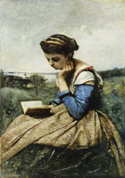Camille Corot A Woman Reading