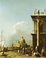 Canaletto The Entrance to the Grand Canal and Santa Maria della Salute