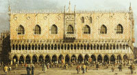 Canaletto The Piazzetta with the Palazzo Ducale, Venice