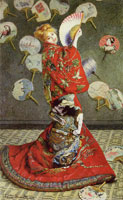 Claude Monet Camille Monet in Japanese Costume