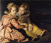 Cornelis de Vos Portrait of the Artist's Children, Magdalena and Jan-Baptist
