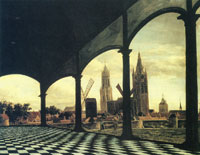 Daniel Vosmaer View of Delft
