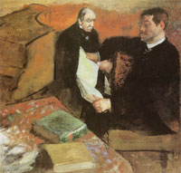 Edgar Degas Pagans and Degas