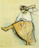 Edgar Degas Russian dancer