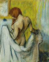 Edgar Degas Woman with a Towel
