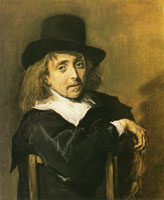 Frans Hals Portrait of a sitting man