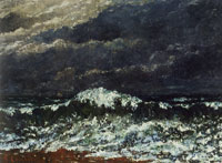 Gustave Courbet The wave