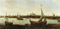 Hendrick Vroom View of Haarlem from the Buiten Spaarne