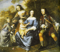 Jacob van Loo Portrait of the family Van der Burgh