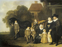 Jacob van Loo Portrait of the family Meebeeck Cruywaghen