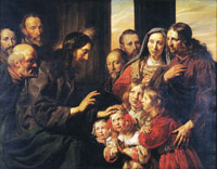 Jan de Bray 'Suffer the little children to come unto me': Pieter Braems, Emmerentia van der Laen and their children